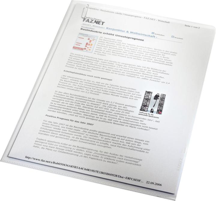 Produktbild Leitz Sichthüllen PP A4 (A4, 100 x)