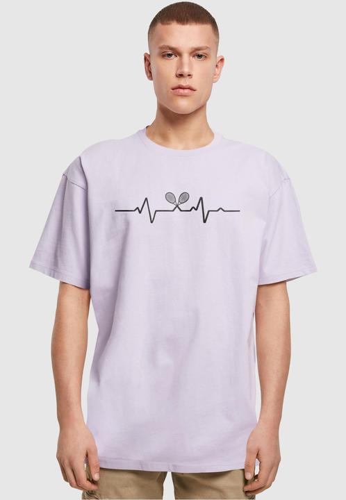 Actual product image Merchcode Tennis Beats Heavy Oversized Tee - 116255 (XL)