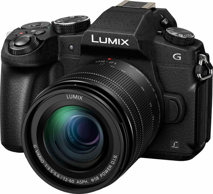 Panasonic Lumix G81 (12 - 60 mm, 16.10 Mpx, Micro Four Thirds)