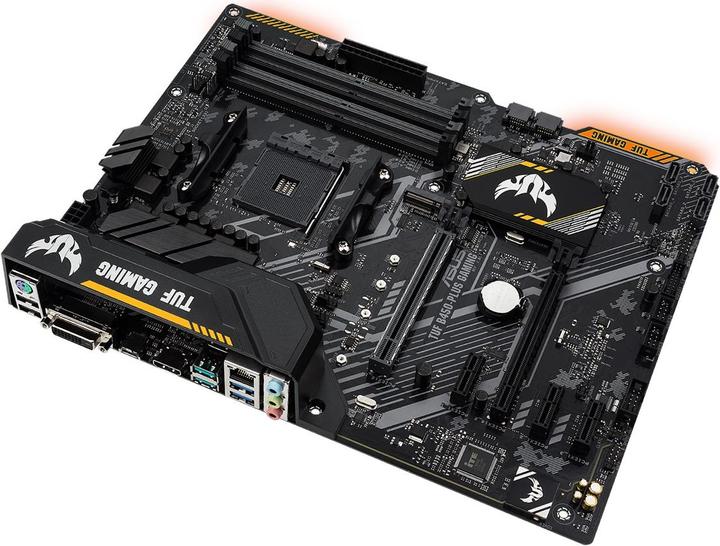 Image du produit ASUS TUF B450 Plus Gaming (AM4, AMD B450, ATX)