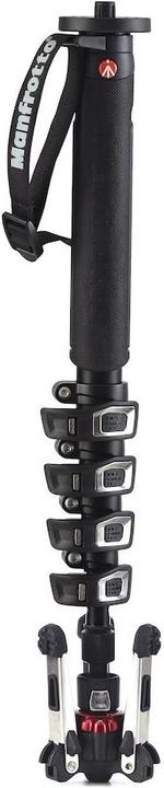 Produktbild Manfrotto XPRO Video Einbeinstativ 5 Sektionen mit Fluid Base (Metall)