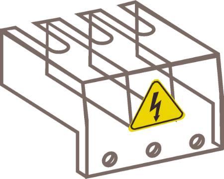 Image du produit ABB OTS40T3 Cache-bornes fixation par encliquetage plastique transparent OTS40T3 (Couverture)