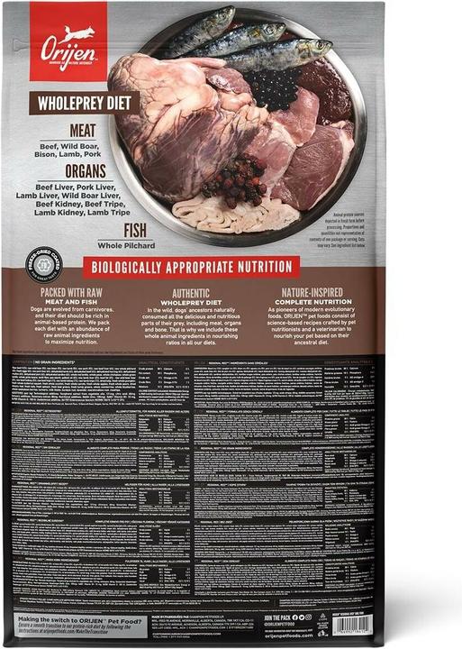 Actual product image Orijen Regional Red (Adult, 1 pcs., 11400 g)