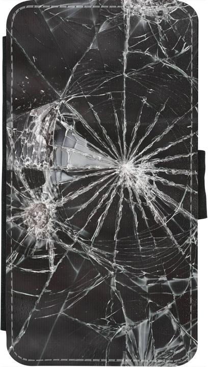 Image du produit PhoneLook Coque Wallet noir Broken Screen (Apple iPhone X, Apple iPhone XS)