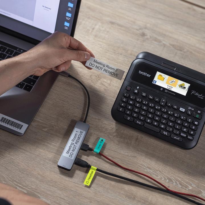 Image du produit Brother PT D610BTVP AZERTY LCD 180 DPI 24MM