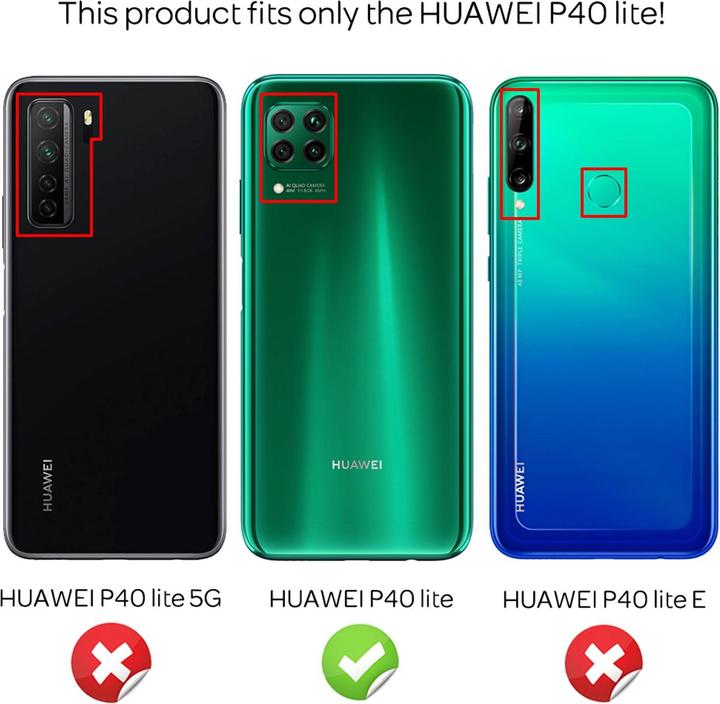 Immagine prodotto Nalia Copertura del telefono cellulare (Huawei P40 Lite)