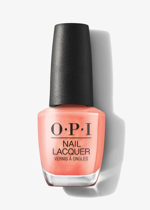 Actual product image OPI Nail Lacq ME Myself and Data Peach (Data Peach, Colour paint)