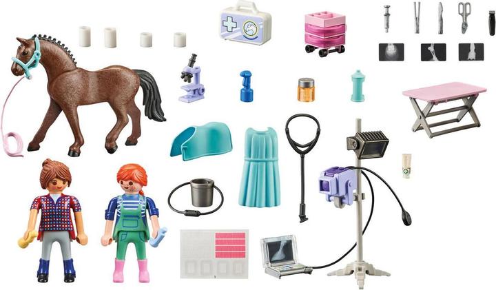 Produktbild Playmobil Tierärztin für Pferde (71241, Playmobil Country)