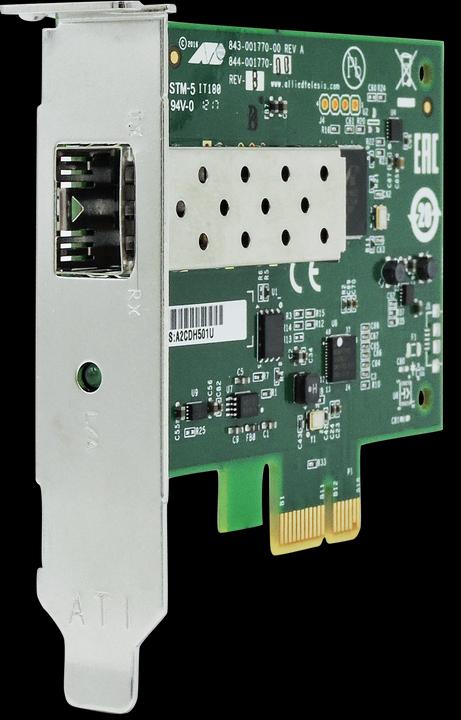 Actual product image Allied Telesis Pci-Express Fiber Adapter Card (Mini PCI Express)