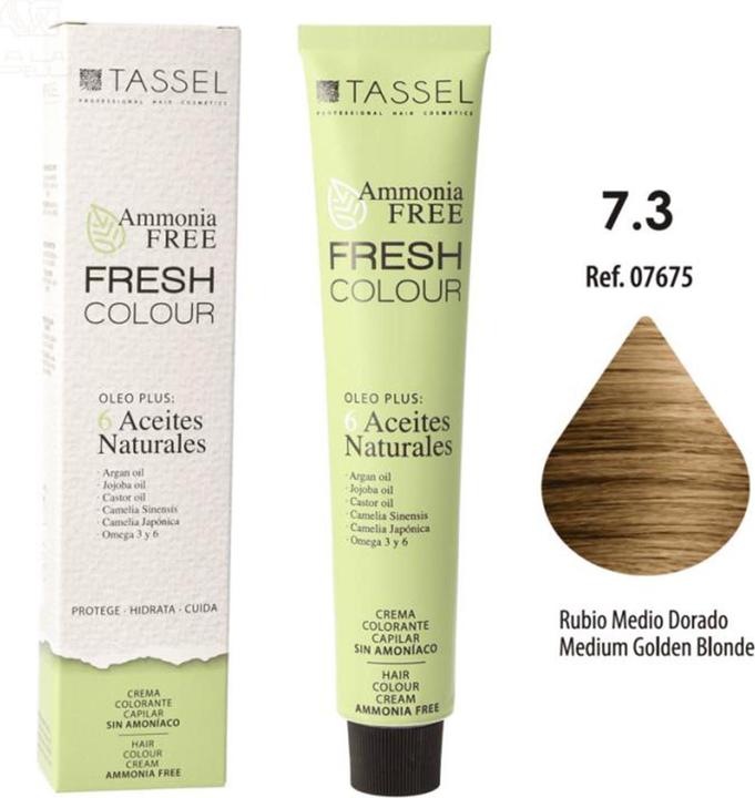 Caso Eurostil Fresh Colour Non-Ammonia Creme Haarfärbemittel Mittelblond