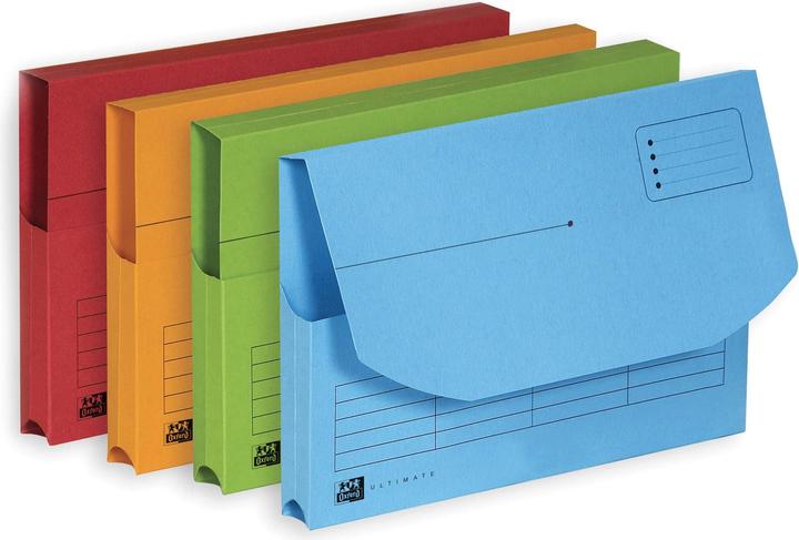 Produktbild Elba ULTIMATE Dokumentenmappe mit Klappe, DIN A4, sortiert aus 240 g/qm starkem CANSON Karton, Vorderseit (A4, 25 x)