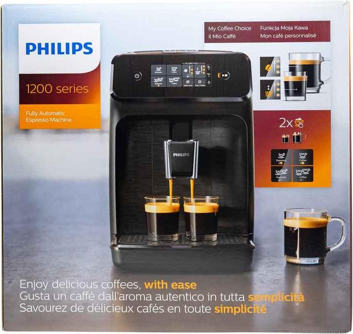 Image du produit Philips EP1200/00 Machine à café espresso, Noir (Prise UE)