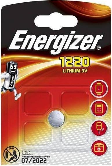 Actual product image Energizer CR1220 Lithium (1 pcs., CR1220, 40 mAh)