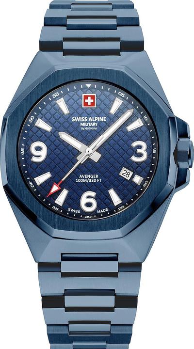 Immagine prodotto Swiss Alpine Military 7005.1195 Orologio Avenger da uomo 42mm 10ATM (Orologio sportivo, 42 mm)