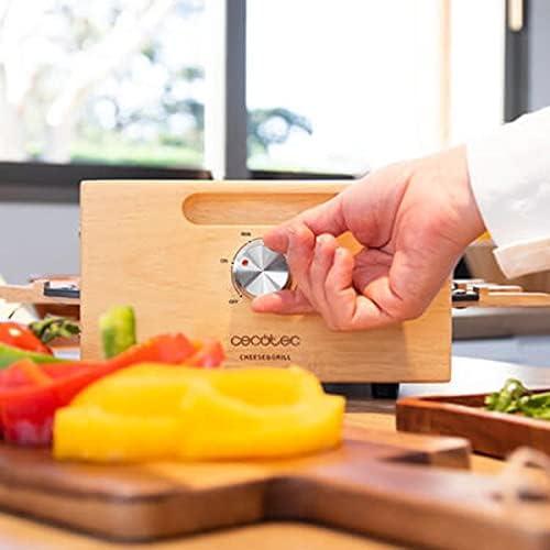 Produktbild Cecotec Raclette Cheese&Grill 8600 Wood Allstone