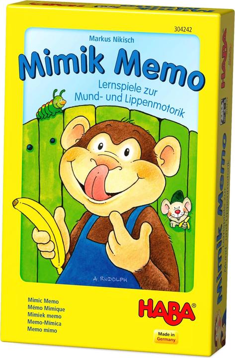 Produktbild Haba Lernspiel Mimik Memo (Deutsch)