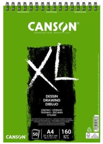 Produktbild Canson Skizzen- und Studienblock XL Zeichnen, DIN A4 (A4)