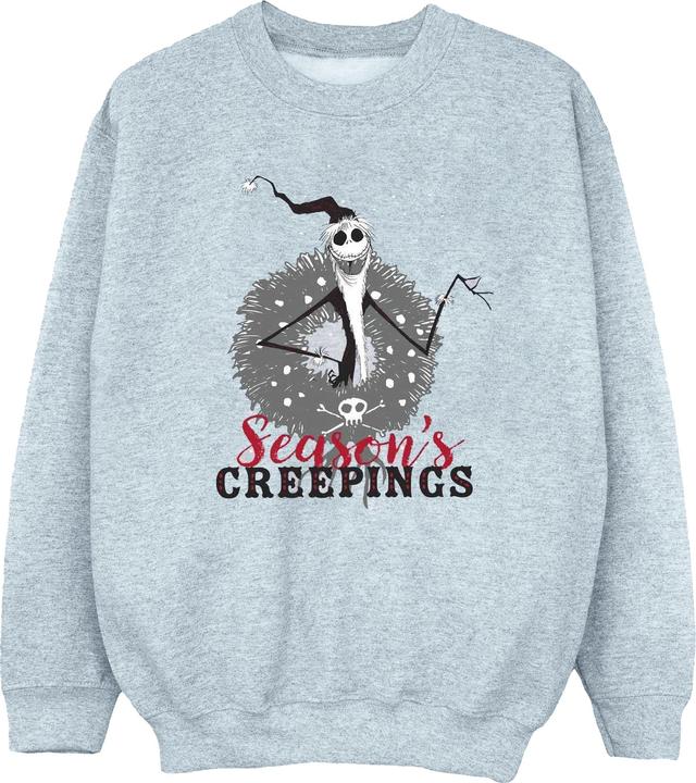 Disney The Nightmare Before Christmas Seasons Creepings Wreath Sweatshirt (5XL)