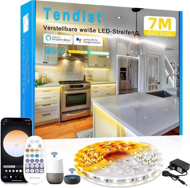 Lumina Swiss Smart LED (Neutralweiss, Warmweiss, Kaltweiss, 700 cm, Indoor)