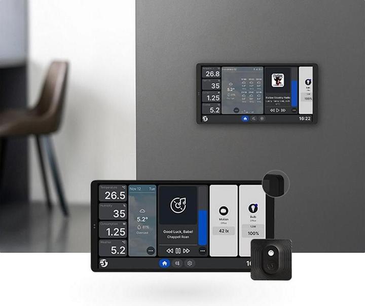Productafbeelding Shelly Wall Display X2 Black + Blu H&T Black