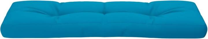 Produktbild VidaXL Palettenkissen Palettenpolster Palettensofa Rückenkissen Hellblau Stoff (120 x 40 x 12 cm)