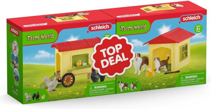 Image du produit Schleich Bundle n° 2 Farm World avec manchon rétractable