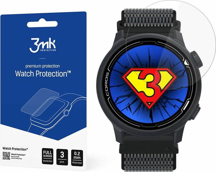 Immagine prodotto 3MK Protezione dell'orologio contro FlexibleGlass Lite e Coros Pace 2