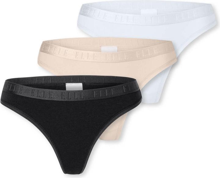 Elle Tanga Thong - SUPER SOFT (S, 3er Pack)
