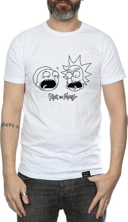 Produktbild Rick And Morty Head TShirt aus Baumwolle (L)