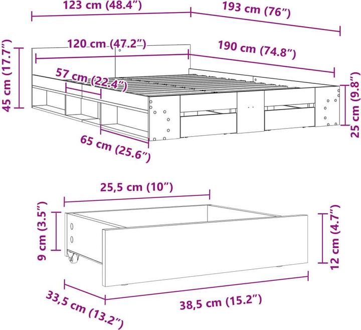 Produktbild VidaXL Keran (120 x 190 cm)