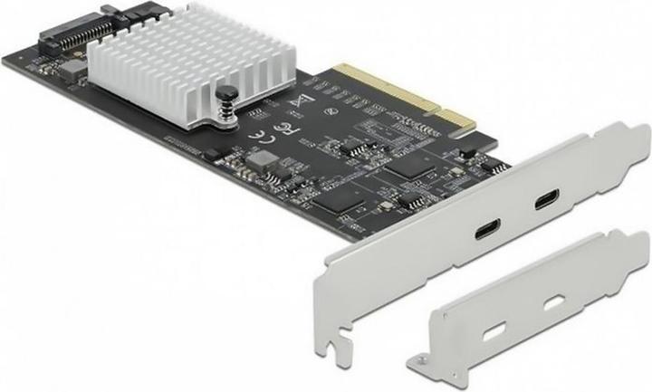 Delock PCI Express Card USB 3.2 Gen2x2 - 2x USB-C Dual Channel