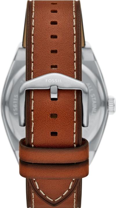 Image du produit Fossil EVERETT Heren Horloge 42 mm - Zilverkleurig (42 mm)