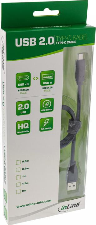 Immagine prodotto InLine USB C—Usb A (5 m, USB 2.0)