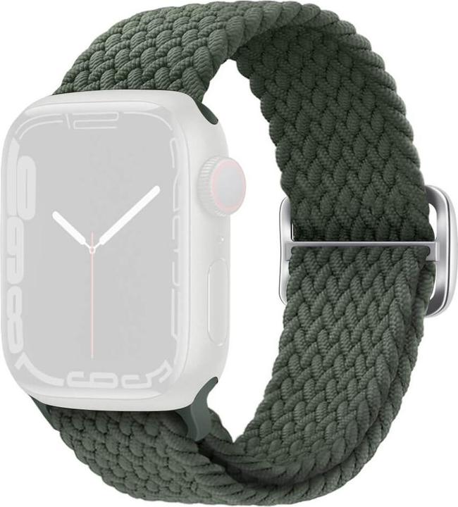Produktbild Cover-Discount Apple Watch 42/41/40mm - Nylon Stoff Ersatzarmband geflochten (Nylon)