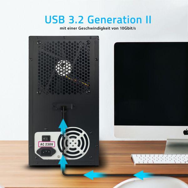 Image du produit Fantec MB-X10U31H 10x 3,5 Gehäuse (3.5")