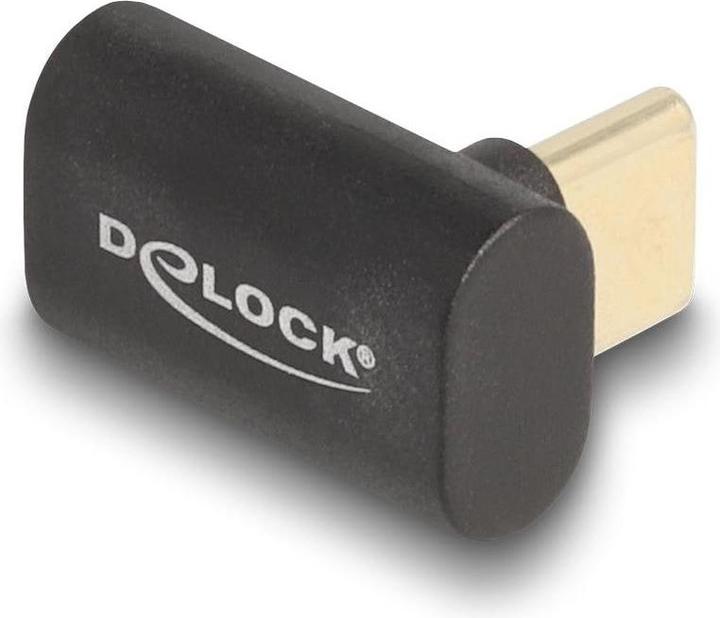 Actual product image Delock Adapter USB 40 Gbps USB Type-C PD 3.0 100 W male to female angled (USB-C, 2 cm)