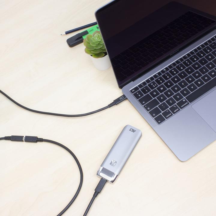 Image du produit Câble d'extension USB 3.2 Gen1 C mâle - C femelle 2 mètres (2 m, USB 3.2 Gen 1)