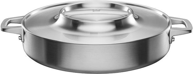 Fiskars Norden Steel Roaster, 28cm, coated (28 cm, Casserole + Stewpot, Steel)