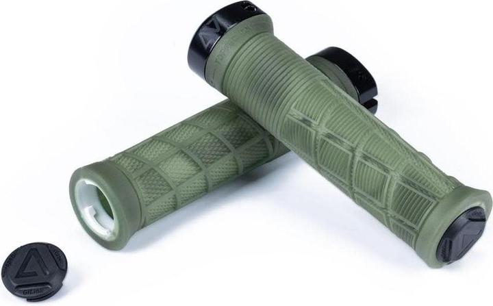 Produktbild ACID Griffe DISRUPT translucent olive ø 30,5 mm