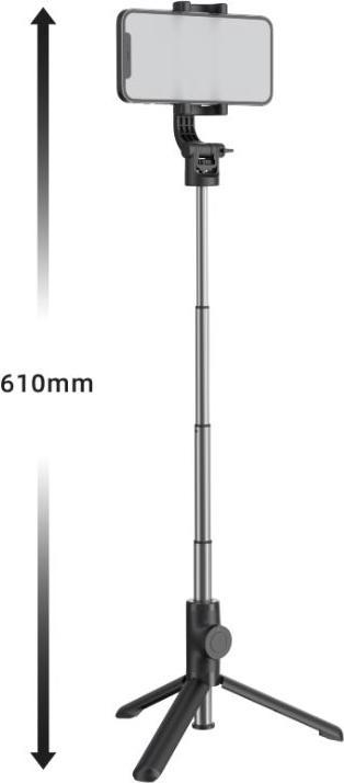 Image du produit Swissten Canne à selfie Bluetooth Aluminium TRIPOD PRO