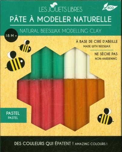 Image du produit Pâte à modeler naturelle paillettes : à base de cire d'abeille (Français, Collectif, 2023)