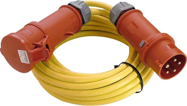 As - Schwabe Extension de courant fort avec inverseur de phase (10 m, CEE 16/5)