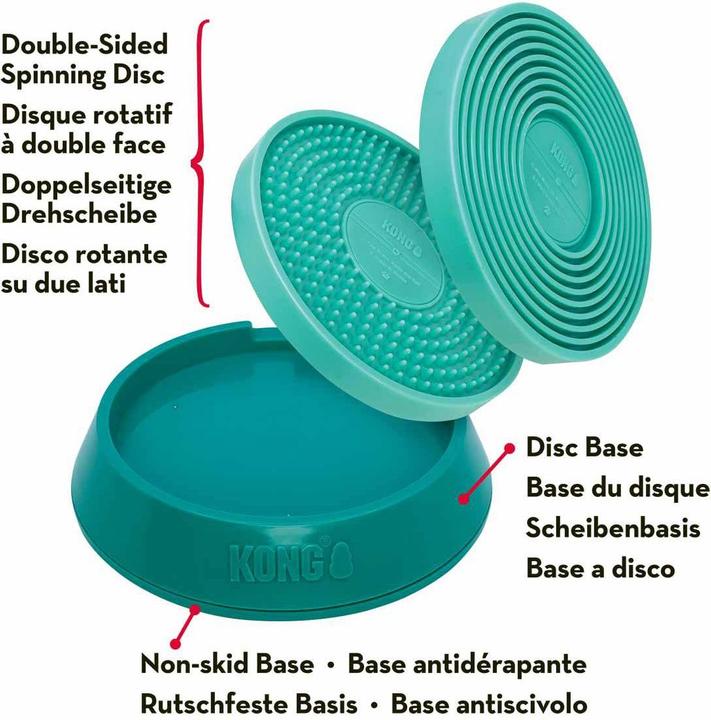 Produktbild KONG Licks Spinz L 20x20x4,5cm (Kauspielzeug Hund)