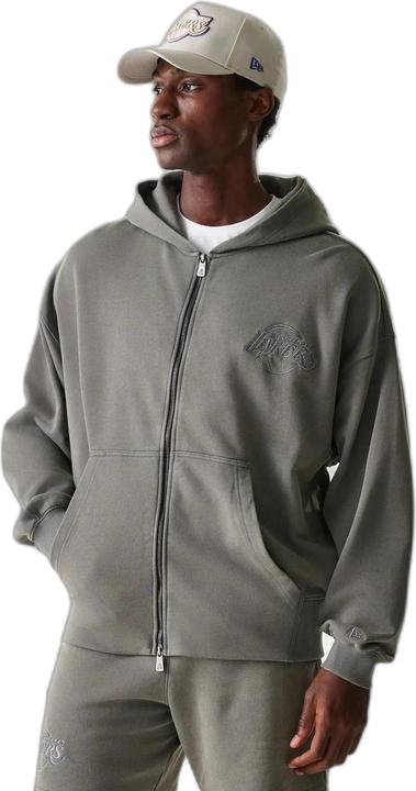 Immagine prodotto New Era Felpa con zip completa Los Angeles Lakers Washed (M)