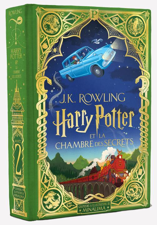 Image du produit NoName HARRY POTTER ET LA CHAMBRE DES SECRETS - Illustration par Minalima (Français, J.K. Rowling, 2024)