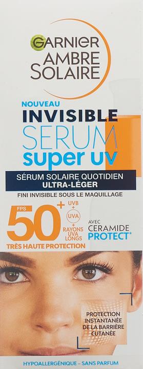 Produktbild Garnier Ambre Solaire Super UV (Sonnencreme Gesicht, SPF 50+, 30 ml, 111 g)