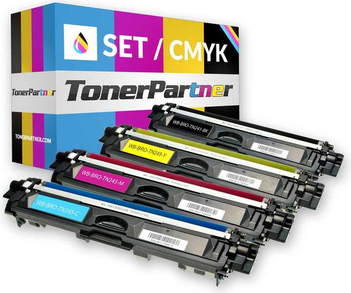 Immagine prodotto Inkadoo Toner compatibile per Brother TN-241 (M, FC, Y, C)