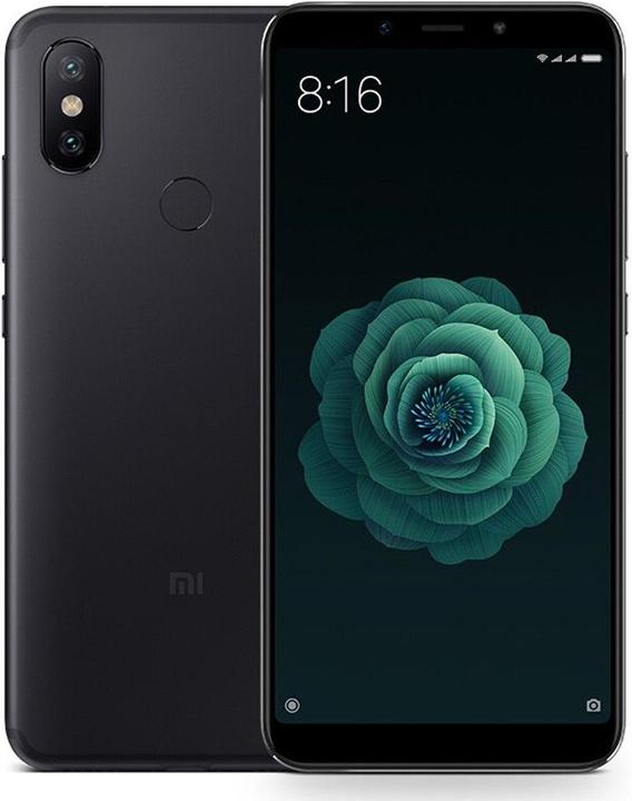 Produktbild Xiaomi Mi A2 (64 GB, Black, 5.99", Dual SIM, 12 Mpx, 4G)