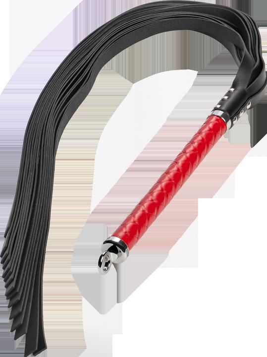Image du produit Rise Lange Peitsche (weiche Enden) – Rot