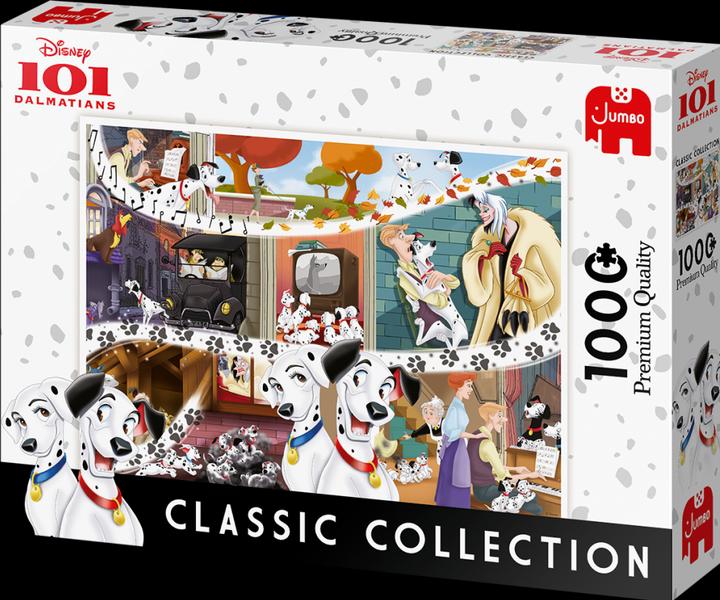 Actual product image Jumbo Disney Classic Collection - 101 Dalmatians 1000 pieces (1000 pieces)